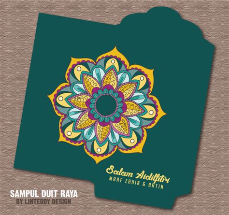 Pejam celik, pejam celik, hari raya dah pun semakin dekat. linTeddy Design: Order sampul duit raya 2015