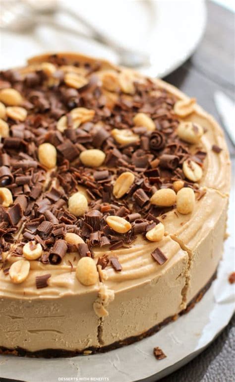 There are lots of both healthy options and more indulgent recipes, so there's something for everyone. Desserts With Benefits Healthy Chocolate Peanut Butter Raw Cheesecake (no bake, low sugar, high ...