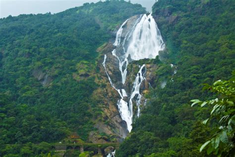 Dudhsagar Waterfalls Trek India Tallest Waterfalls