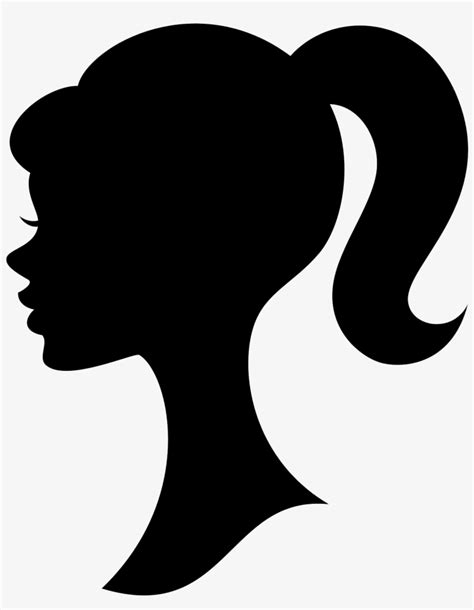 Barbie Png Logo Barbie Head Silhouette Png Image 30e