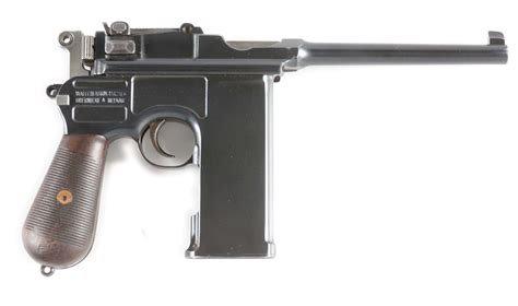 Lot Detail C Custom 20 Shot C 96 Broomhandle Mauser Semi Automatic