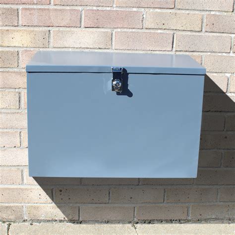 Large Outdoor Lockable Letterboxparcel Boxhome Deliverysecure