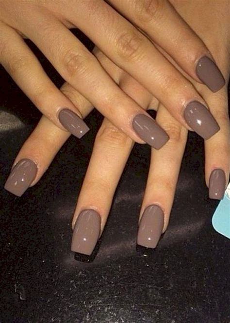 50 Trendiest Fall Nails Colors For 2019 Burgundy Acrylic Nails Fall