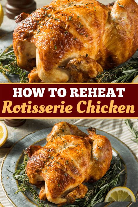 This method of reheating will ensure the meat stays moist. How to Reheat Rotisserie Chicken (4 Simple Ways ...