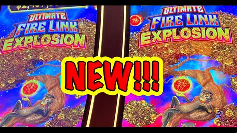 Brand New Ultimate Fire Link Explosion Slot Youtube