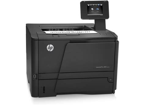 The laserjet pro 400 m401dn offers a small footprint and will easily fit on a desk or shelf. HP LASERJET PRO 400 M401DN PRINTER - ePrint