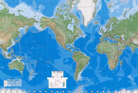 World Mural Wall Map Wallpaper Physical DMA Edition Swiftmaps Com