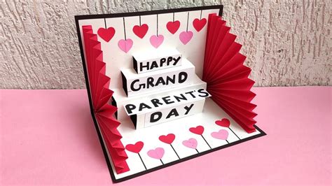 Diy Grandparents Day Card Making Idea Easy And Beautiful Card For