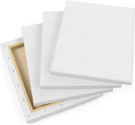 Classic Stretched Canvas 8 X 10 In Pack Of 12 Arteza