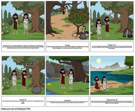 Adam And Eve Storyboard By Jolianna