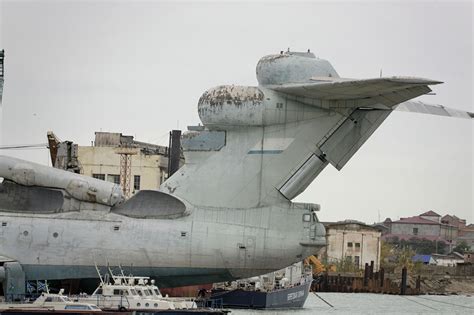 Astromechapunk The Caspian Sea Monster Soviet Built Ekranoplan