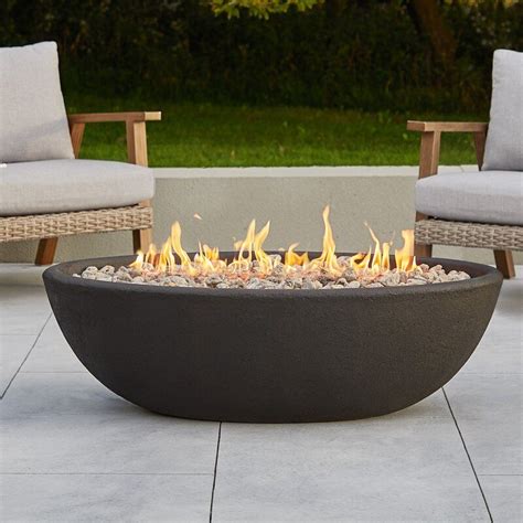 Riverside Oval Propane Fire Bowl By Real Flame In 2024 Outdoor Fire Pit Outdoor Fire Natural