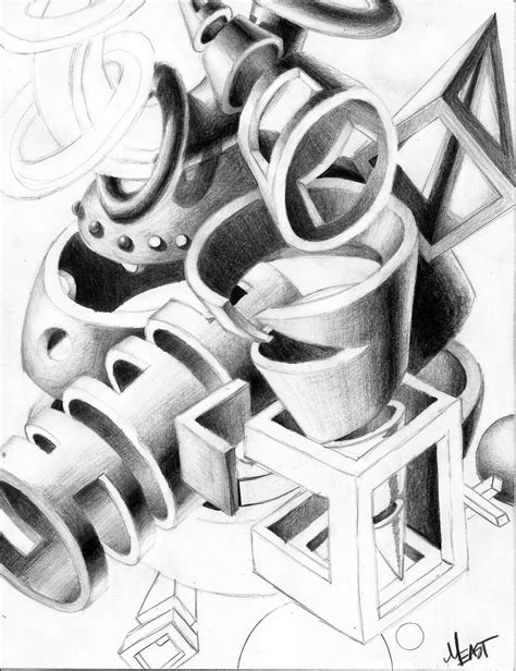Sliced And Diced Form Drawing Design Art Drawing Form Drawing High