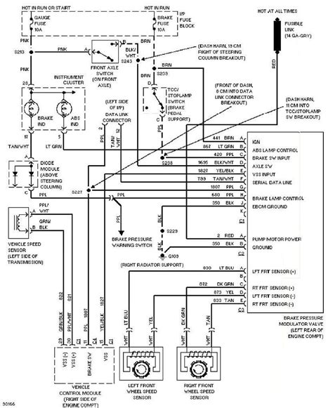 94 Chevy Brake Wiring Diagram