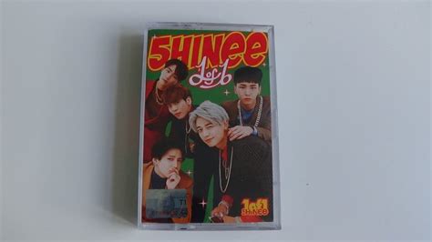 Unboxing Shinee 샤이니 5th Studio Album 1 Of 1 Limited Cassette Tape