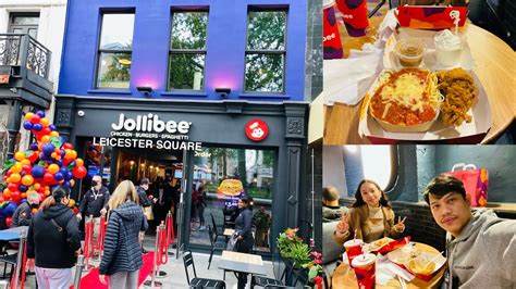 Jollibee Leicester Square London Grand Opening Youtube