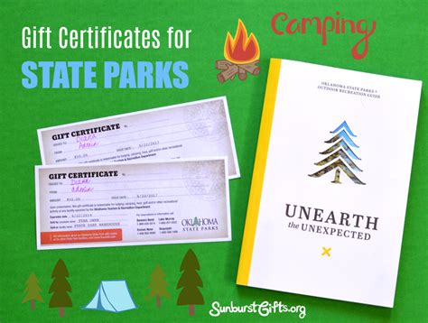 State Parks T Certificates For Outdoor Enthusiasts Thoughtful