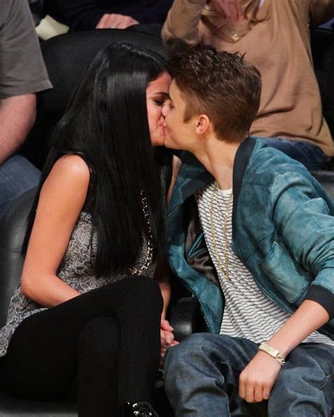 Justin bieber | first time on televisionvideo (youtube.com). Throwback To HOT Kissing Moments of Selena Gomez With ...