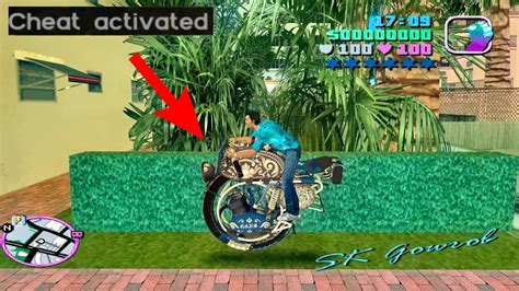 Secret Bike Cheats In Gta Vice City Hidden Place Gtavc Mono Bike