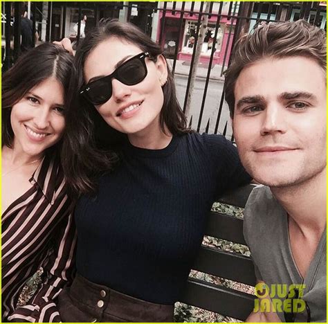 Paul Wesley And Phoebe Tonkin Couple Up For The Us Open Phoebe