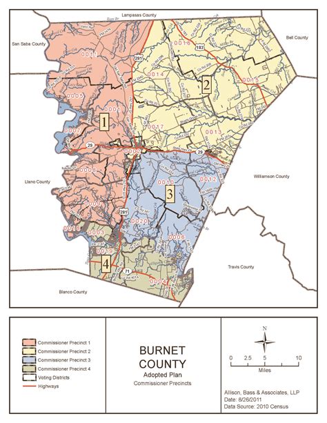 Burnet County Precinct Map The Central Texas Groundwater Conservation