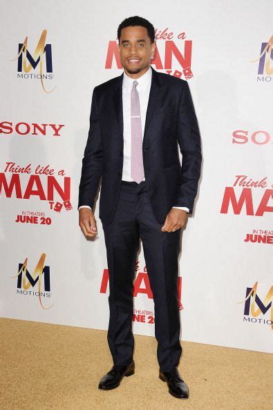 Actor Michael Ealy Attends The Premiere Of Think Like A Man Too At
