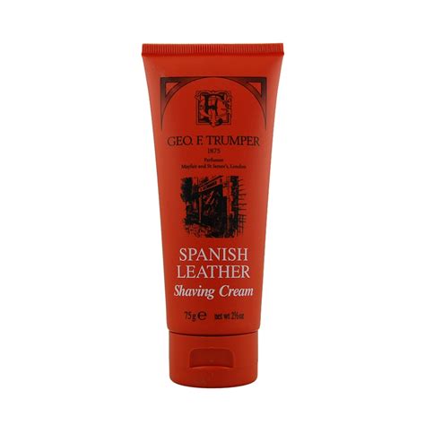 Shaving Cream Spanish Leather 75g 200g Ludlows Barristers Legal Wear And Attire Wig Stands