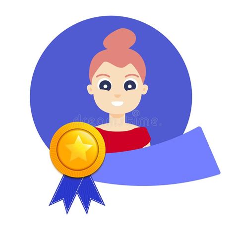 Best Employee Recognition Award For Top Achievements Stock Vector