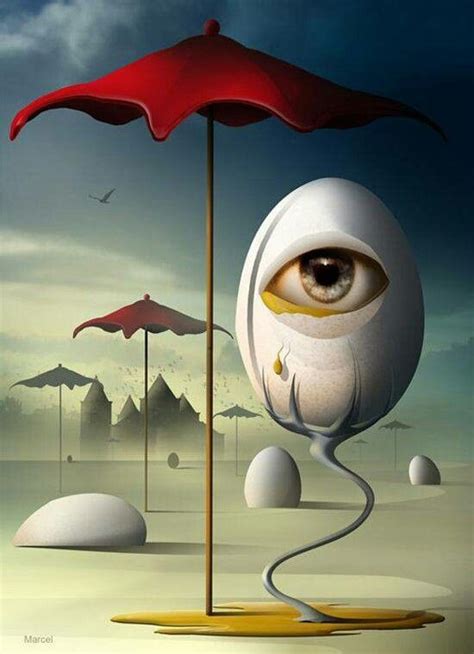 Egg Eye Dali Art Surrealism Painting Salvador Dali Art