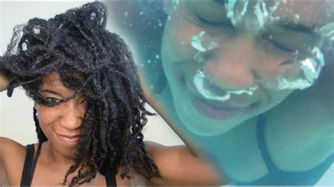 Swimming With Natural Hair Protection From Chlorine And Salt Youtube