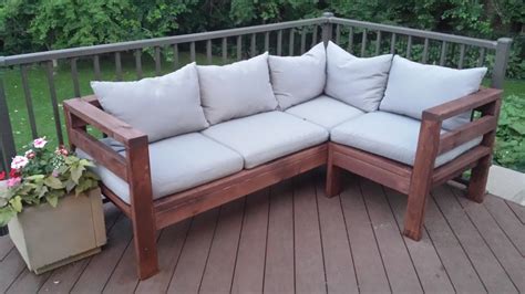 Diy Outdoor Sectional Sofa Plans