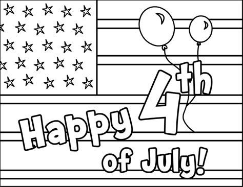 4th Of July Coloring Pages Best Coloring Pages For Kids