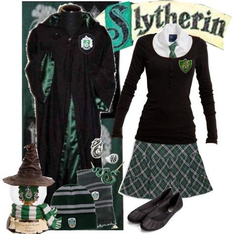 Hogwarts Slytherin Uniform Harry Potter Outfits Slytherin Clothes
