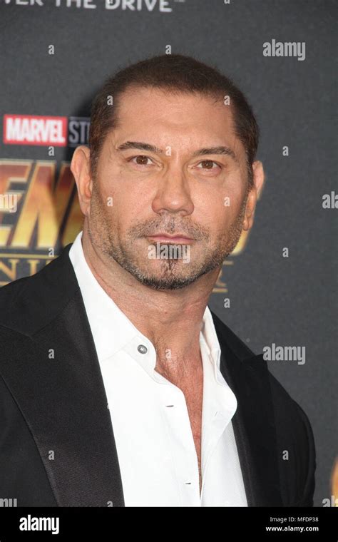 Dave Bautista 04232018 The World Premiere Of Avengers Infinity War