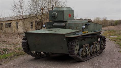 3d T37 Soviet Amphibious Tank Turbosquid 1993588