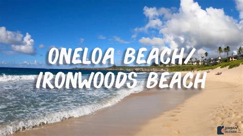 Oneloa Beach Ironwoods Beach Is A Beautiful Beach On The West Side Of