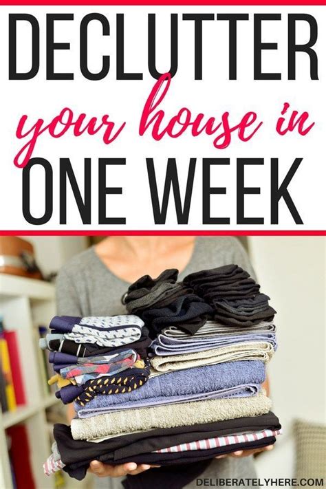 5 Easy Ways To Declutter Your House In One Week That Will Blow Your