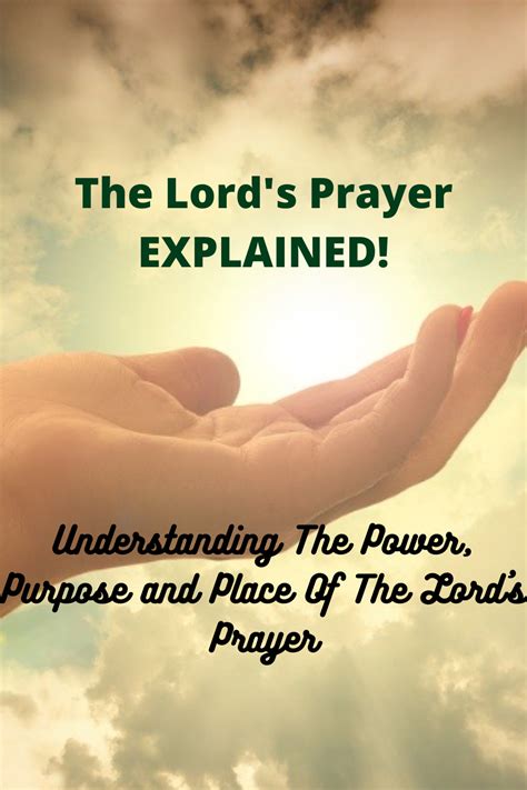The Lords Prayer Explained Its Power And Purpose Faith Victorious