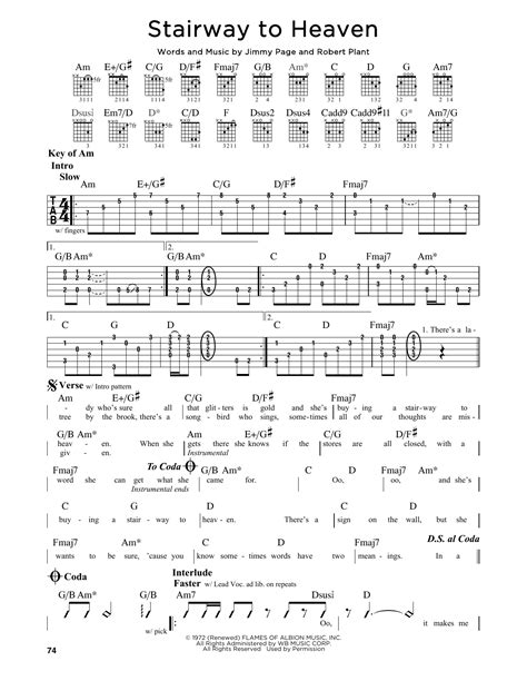 Check spelling or type a new query. Stairway To Heaven by Led Zeppelin - Guitar Lead Sheet ...