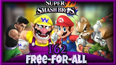 Super Smash Bros 4 3ds Free For All 162 Youtube