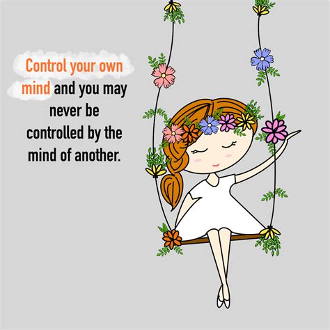 Control Your Own Mind Motivational Quote Cool Digital Photography