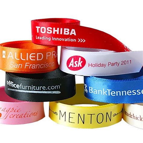 Custom Printed Ribbon Gives The Perfect Corporate Touch At Events