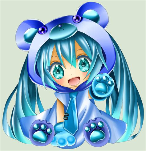 Hatsune Miku Chibi By Eros Lanson On DeviantArt