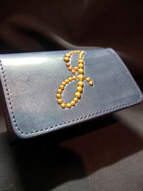 The gaucho is a symbol in argentina, uruguay. GOUCHA " × " Physicist and Son " ブライドルレザー（英国製) イニシャルカードケース ...