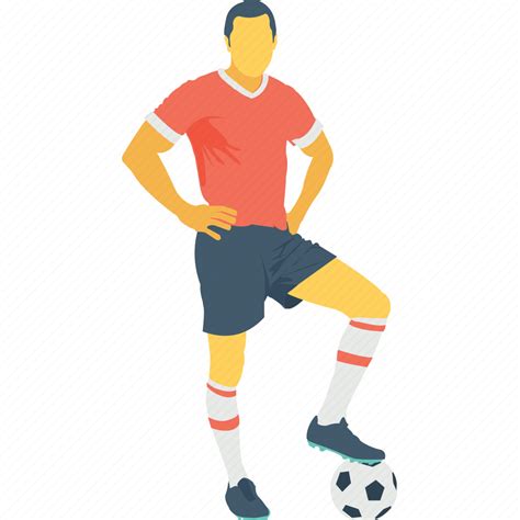 Football Player Footballer Player Sportsman Sportsperson Icon