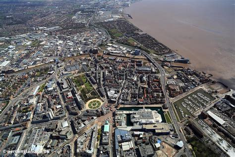 Aeroengland Aerial Photograph Of Kingston Upon Hull England Uk