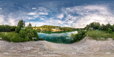 360 Degree Mountain Panorama In High Resolution Stock Photography And