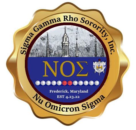 Nu Omicron Sigma Alumnae Chapter Of Sigma Gamma Rho Frederick Md