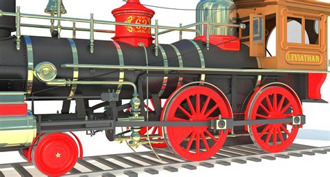 Steam Locomotive Leviathan Train 3d Models 3d Horse Steam