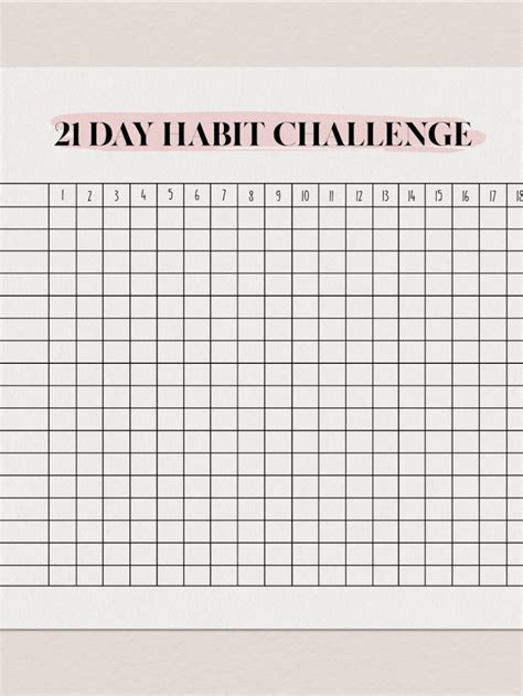 Days Habit Celibacy Day Challenge Health Tracker Self